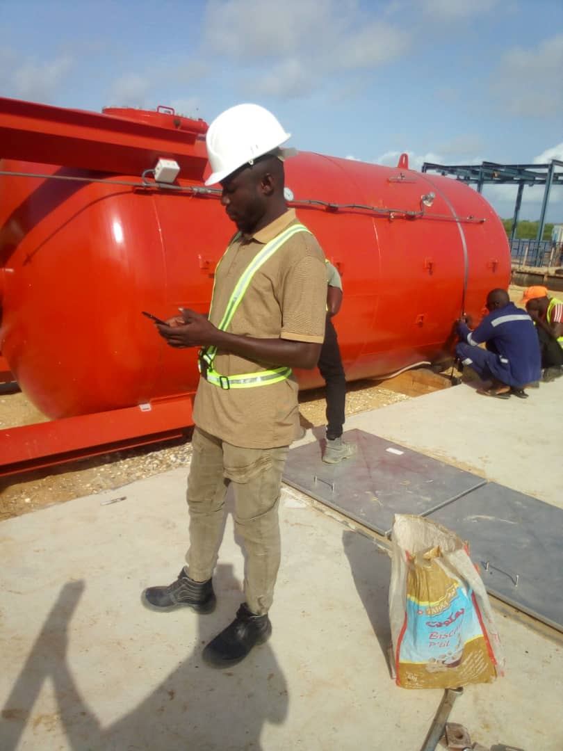Supervision d'un ouvrage de stockage sur chantier