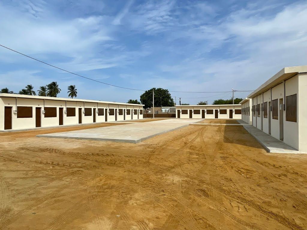 Marché de Bango réalisé à Saint-Louis